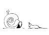 Snail with cochlear